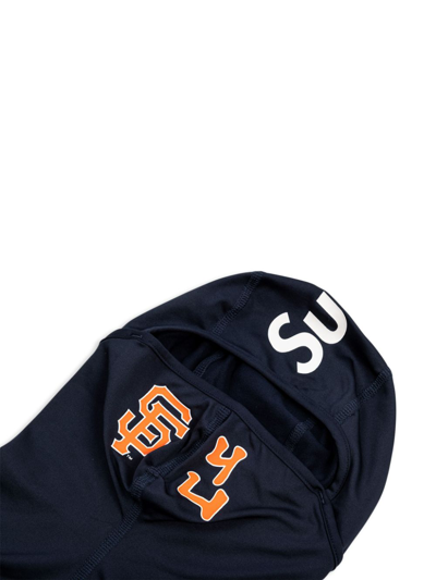 Supreme X Mlb Kanji Teams "san Francisco Giants In Blue