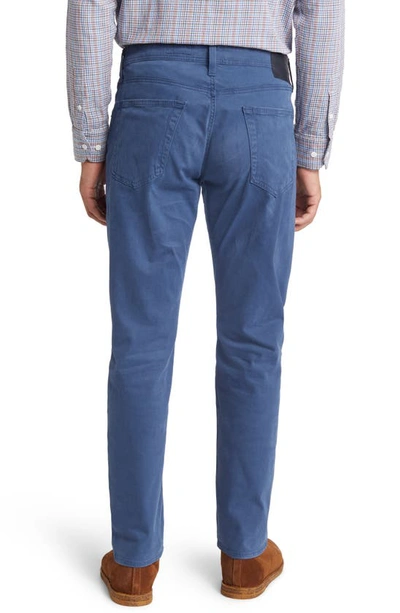 Ag Everett Sud Print Slim Straight Leg Pants In Jo Thousand Seas