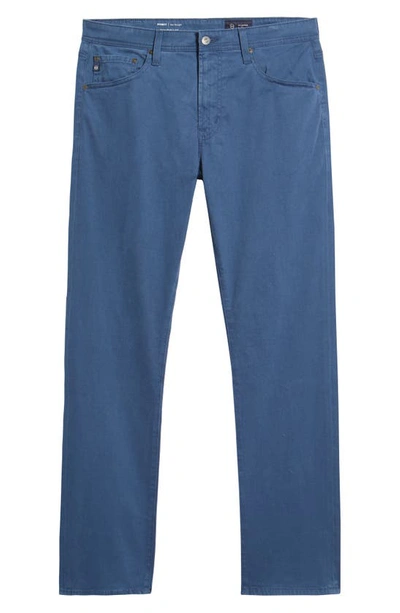 Ag Everett Sud Print Slim Straight Leg Pants In Jo Thousand Seas