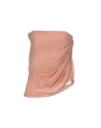 See By Chloé Mini Skirt In Pastel Pink