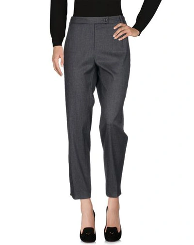 Shop Emisphere Woman Pants Lead Size 12 Wool, Elastane In Grey