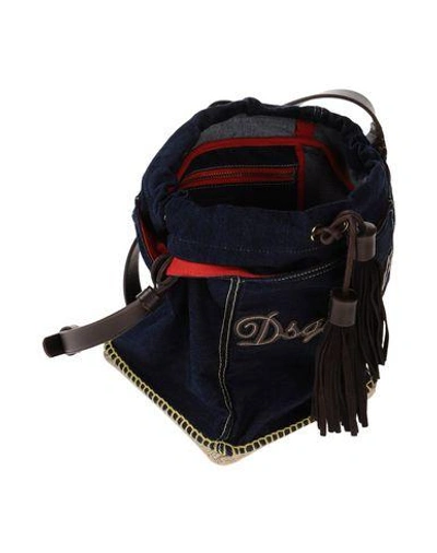 Shop Dsquared2 Across-body Bag In Dark Blue
