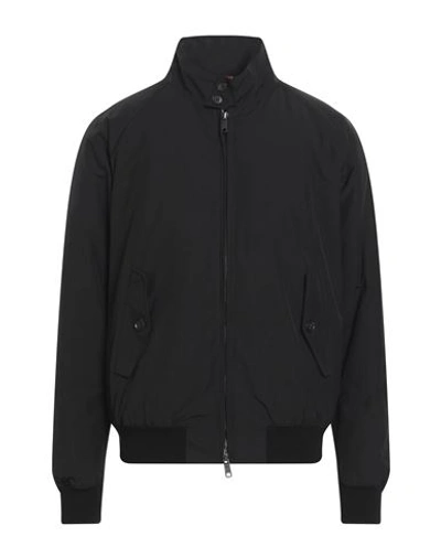Shop Baracuta Man Jacket Black Size 44 Polyester, Cotton
