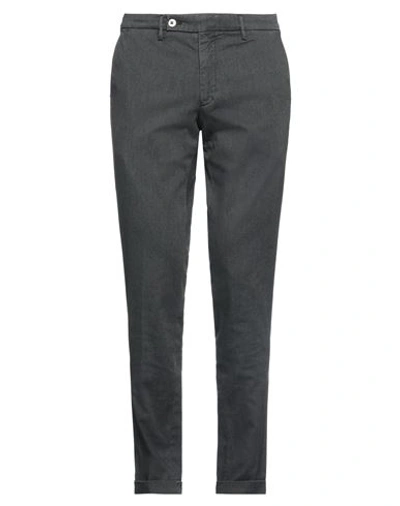 Shop Michael Coal Man Pants Lead Size 35 Cotton, Polyester, Elastane In Grey