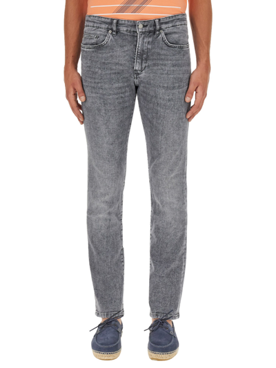 Shop Hugo Boss Jeans In Denim In Grey