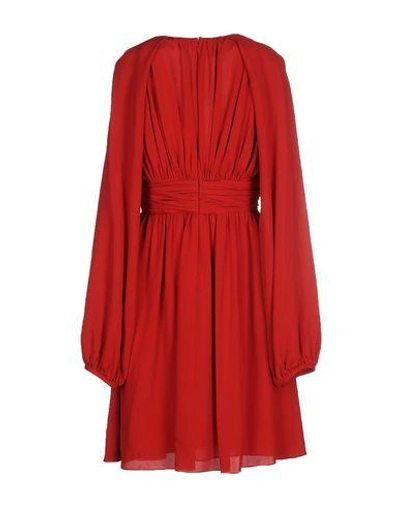 Shop Giambattista Valli Short Dress In Red