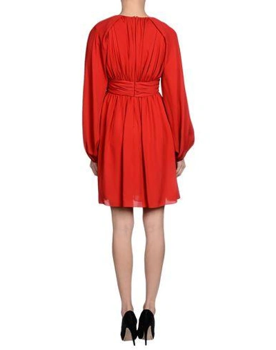 Shop Giambattista Valli Short Dress In Red