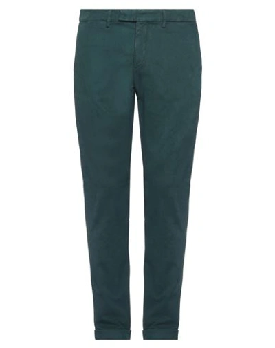 Shop Michael Coal Man Pants Dark Green Size 31 Cotton, Modal, Elastane