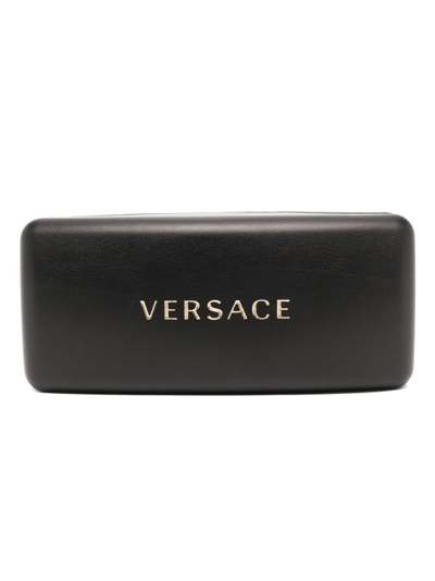 Shop Versace Medusa Cat-eye Sunglasses In Weiss