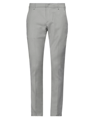 Shop Dondup Man Pants Light Grey Size 32 Virgin Wool, Elastane