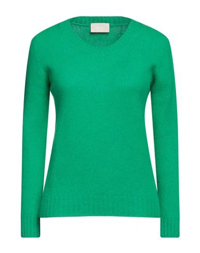 Shop Drumohr Woman Sweater Green Size L Lambswool