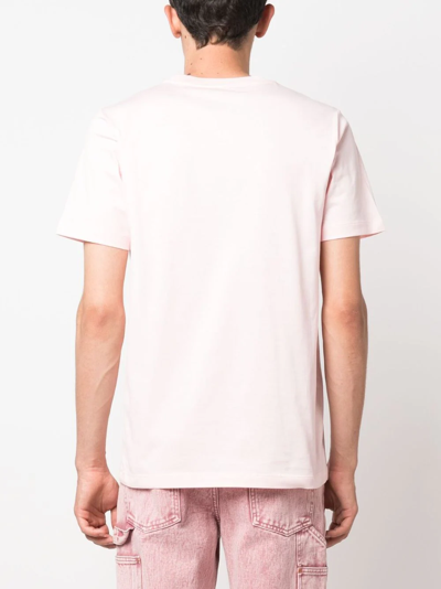 Shop Marni T-shirt Con Logo In Pink