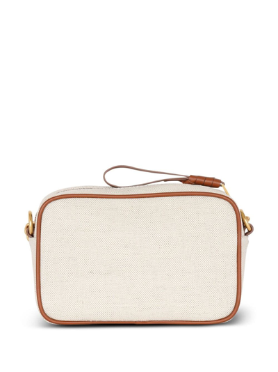 Balmain B-army Mini Camera Bag Crossbody In Gem
