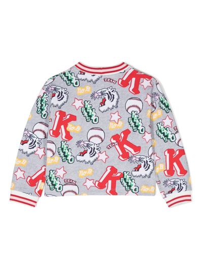 VARSITY TIGER 印花开衫