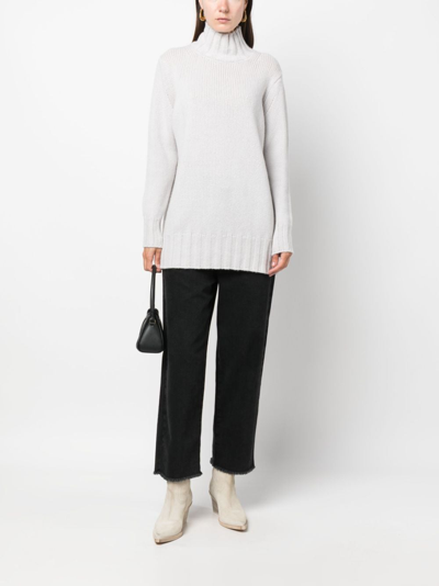Incentive! Cashmere High-neck Cashmere Jumper In Grey