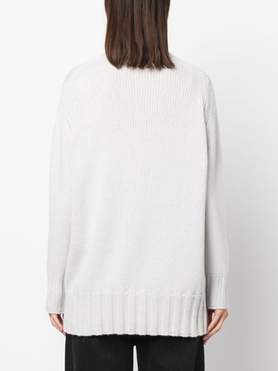 Incentive! Cashmere High-neck Cashmere Jumper In Grey