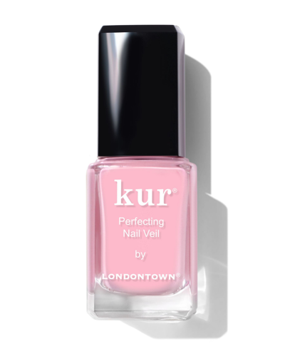 Shop Londontown Kur Perfecting Nail Veil, 0.4 oz In Sheer Cherry Blossom Pink