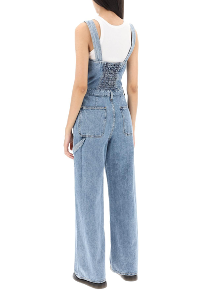 Shop Agolde Pandora Denim Jumpsuit In Blue