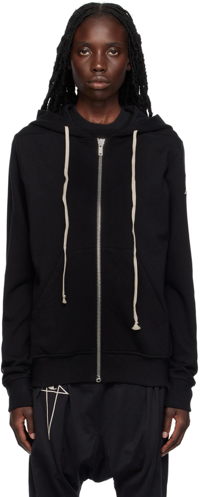 Shop Rick Owens Black Champion Edition Jason's Hoodie In 09 Black