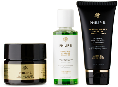 Shop Philip B Russian Amber Imperial Discovery Kit In Na