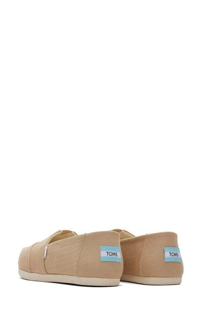 Toms Women's Printed Alpargata Flats Women's Shoes In Natural