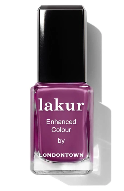 Londontown Enhanced Color Nail Polish In Violet Hibiscus