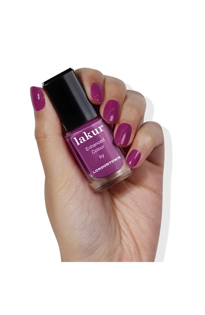 Londontown Enhanced Color Nail Polish In Violet Hibiscus