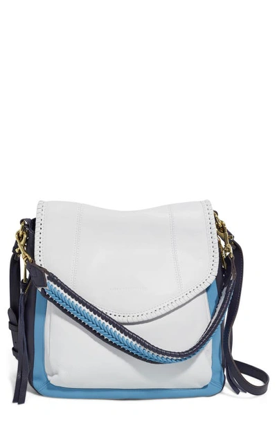 Shop Aimee Kestenberg All For Love Convertible Leather Shoulder Bag In Ice Breaker Multi