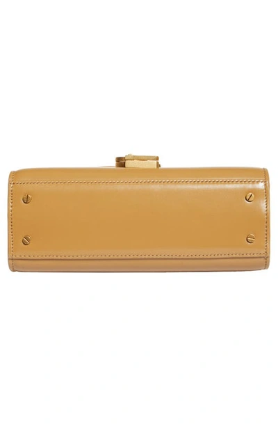 Saint Laurent Cassandra Top Handle Bag In Cappuccino