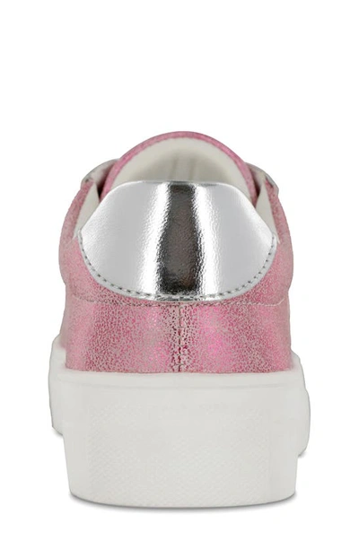 Shop Mia Kids' Sparklee Star Low Top Sneaker In Pink