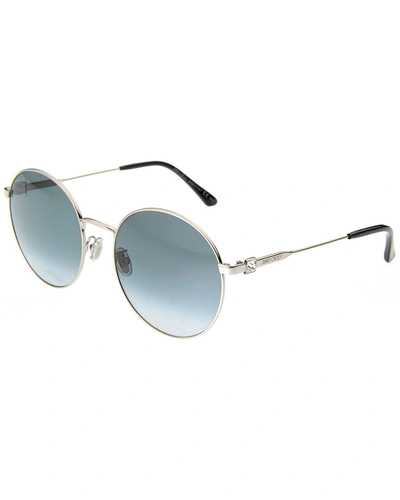 Shop Jimmy Choo Women's Kat/g/sk 58mm Sunglasses In Grey