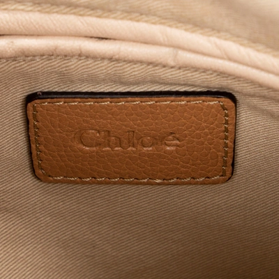 Chloé Small Paraty Bag In Beige