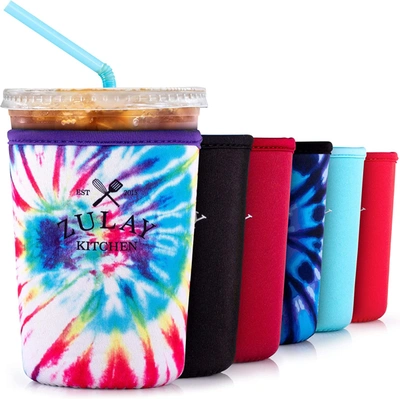Shop Zulay Kitchen Reusable Iced Coffee Sleeve (22oz To 24oz) In Multi