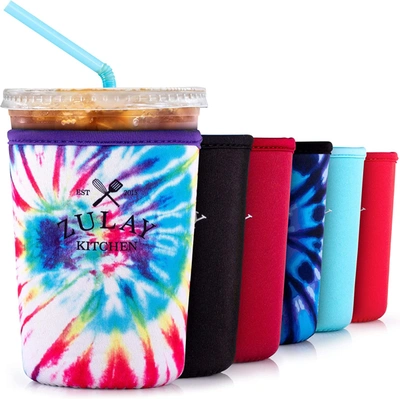 Zulay Kitchen Reusable Iced Coffee Sleeve (22oz To 24oz) In Multi