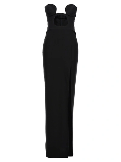 Shop Nensi Dojaka Bodice Maxi Dress Dresses Black
