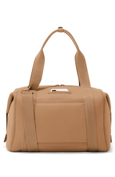 Shop Dagne Dover Landon Recycled Polyester Carryall Duffle In Camel