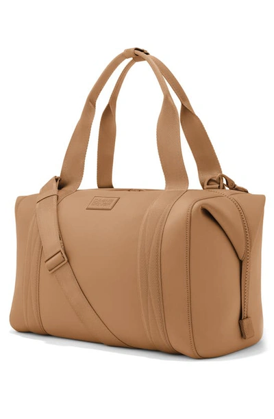 Shop Dagne Dover Landon Recycled Polyester Carryall Duffle In Camel