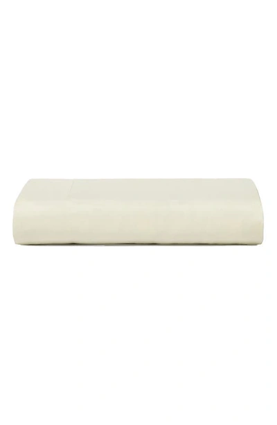 Shop Sijo Eucalyptus Airyweight Tencel® Lyocell Flat Sheet In Ivory