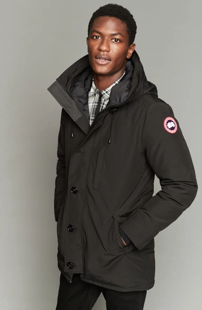 Shop Canada Goose Chateau Slim Fit Down Parka In Atlantic Navy