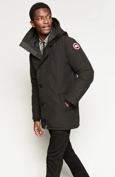 Shop Canada Goose Chateau Slim Fit Down Parka In Atlantic Navy
