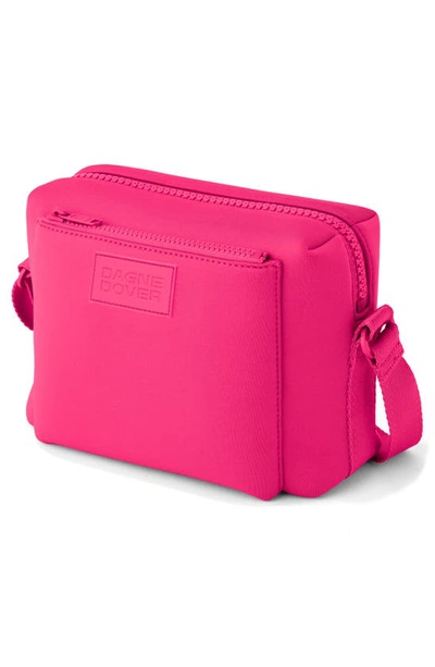 Shop Dagne Dover Micah Neoprene Crossbody Bag In Hottest Pink