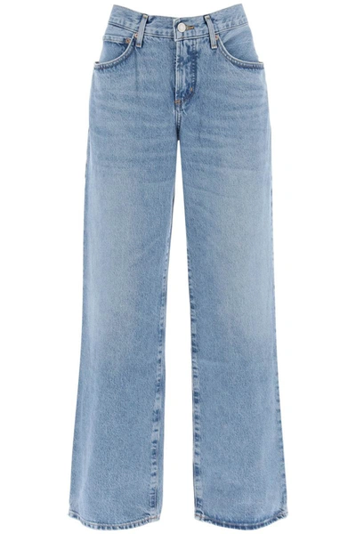 Shop Agolde Fusion Relaxed Jeans In Blue