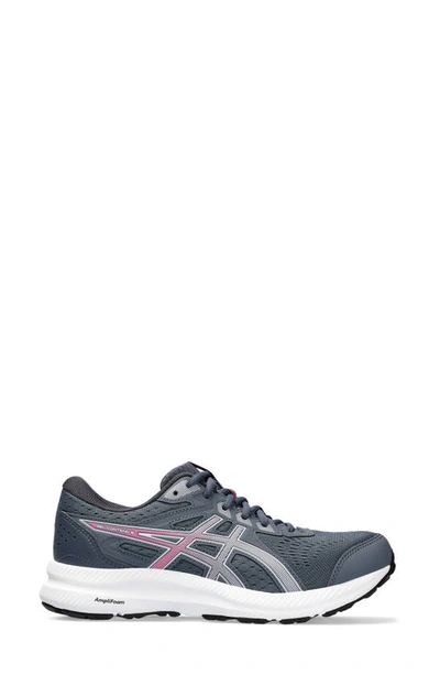 Shop Asics Gel-contend 8 Standard Sneaker In Tarmac/ Lilac Hint