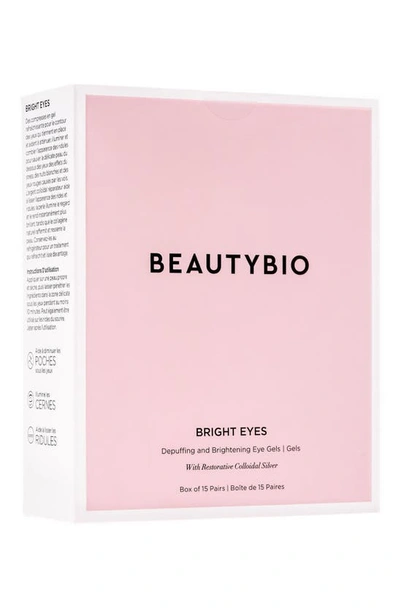 Beautybio Bright Eyes Collagen-infused Brightening Colloidal Silver Eye Masks 15 Pairs