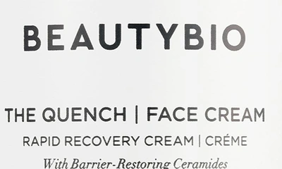 Beautybio The Quench Restoring Quadralipid Cream