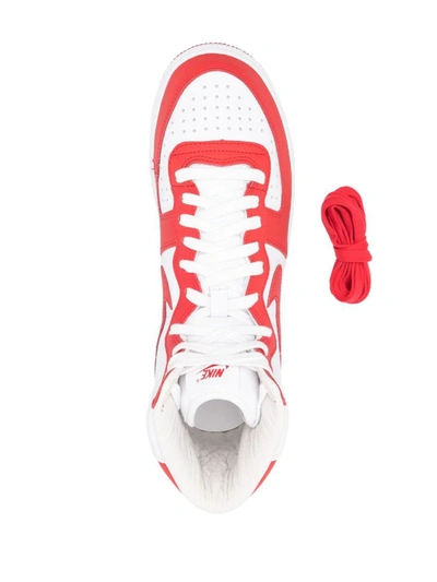 Shop Homme Plus X Nike Comme Des Garçons   Sneakers In Red