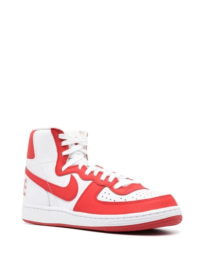 Shop Homme Plus X Nike Comme Des Garçons   Sneakers In Red