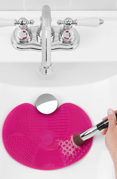 Shop Sigma Beauty Beauty Sigma Spa® Express Brush Cleaning Mat In Pink