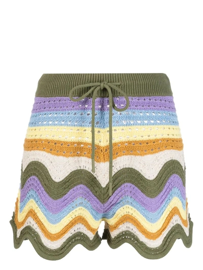 Shop Zimmermann Shorts In Multicolor