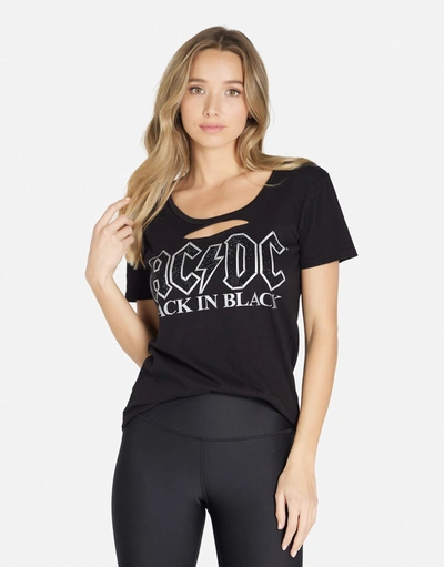 Lauren Moshi Myra Acdc Crystals In Black